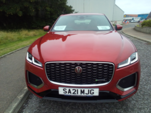 2021 Jaguar F-Pace 2.0 D165 Mhev R-Dynamic S Auto 4WD in Red — image 2