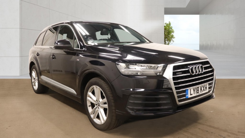 2018 Audi Q7 3.0 Tdi V6 S Line in Black — image 1