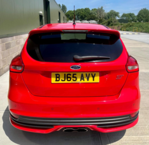 2015 Ford Focus 2.0t Ecoboost St-2 Euro 6 (s/s) 5dr in Red — image 4