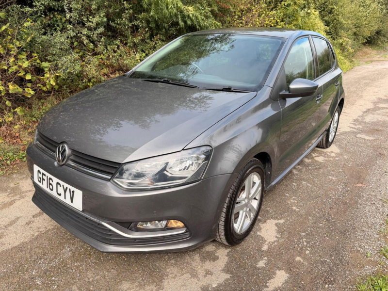 2016 Volkswagen Polo 1.0 Bluemotion Tech Match Euro 6 (s/s) 5dr in Grey — image 1