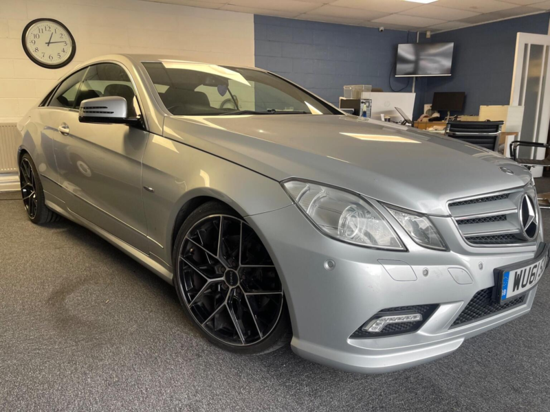 2011 Mercedes-Benz E Class 2.1 E250 Cdi Blueefficiency Sport G-Tronic+ Euro 5 (s/s) 2dr in Silver — image 1