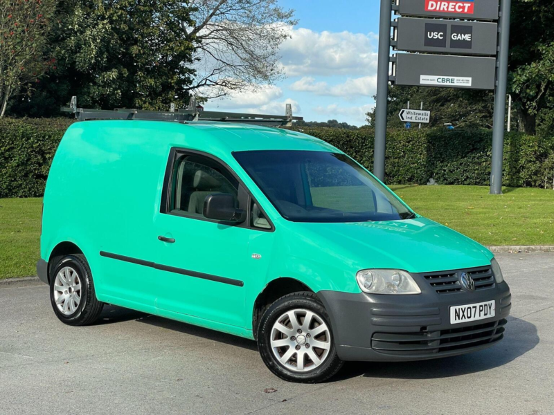 2007 Volkswagen Caddy 1.9 Tdi Pd C20 L1 H1 4dr in Green — image 1