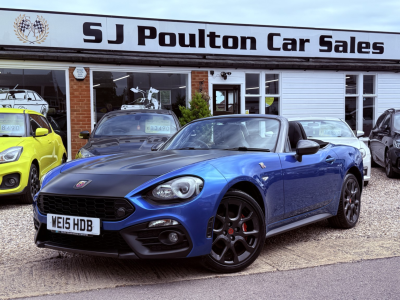 2017 Abarth 124 Spider 1.4 Abarth 124 Spider 1.4 Turbo Multiair 170hp Manual in Blue — image 1