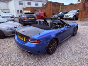 2017 Abarth 124 Spider 1.4 Abarth 124 Spider 1.4 Turbo Multiair 170hp Manual in Blue — image 6