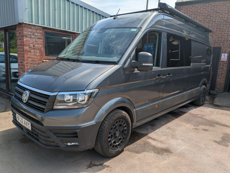 2022 Volkswagen Crafter 2.0 Tdi Cr35 Trendline Lwb 140 Ps in Grey — image 1