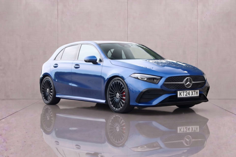 2024 Mercedes-Benz A-Class 1.3 A 180 Amg Line Premium+ Mhev A 5dr in Blue — image 1