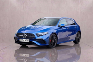 2024 Mercedes-Benz A-Class 1.3 A 180 Amg Line Premium+ Mhev A 5dr in Blue — image 3