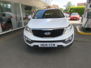 2015 Kia Sportage 2.0 Crdi Kx-3 Auto AWD Euro 5 5dr in White — image 2