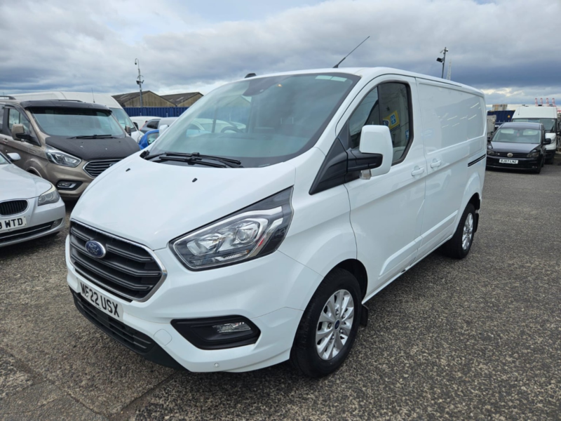 2022 Ford Transit Custom 2.0 Transit Custom Limited Van 300 L1 2.0l Ecoblue 130ps Fwd 6 Speed Manual in White — image 1