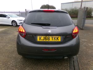 2019 Peugeot 208 1.2 Puretech Gpf Gt Line in Grey — image 6
