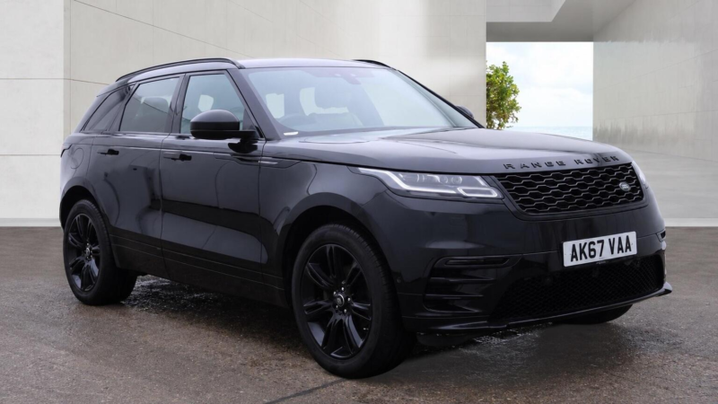 2018 Land Rover Range Rover Velar 2.0 D180 R-Dynamic Se Auto 4WD Euro 6 (s/s) 5dr in Black — image 1