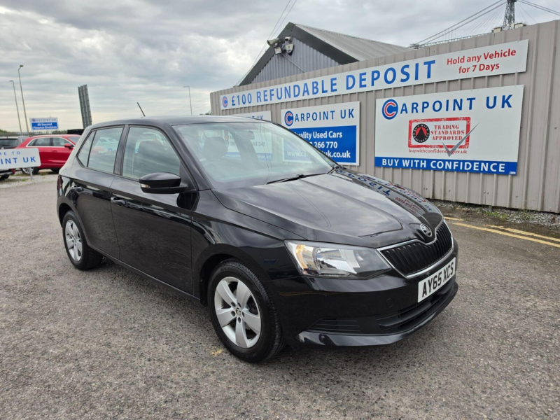 2015 Skoda Fabia 1.0 Se Euro 6 (s/s) 5dr in Black — image 1