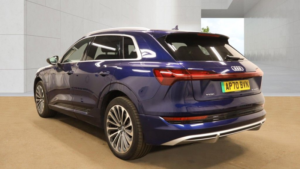 2020 Audi E-Tron 50 S Line SUV 5dr Electric Auto Quattro 71.2kwh (313 Ps) in Blue — image 5