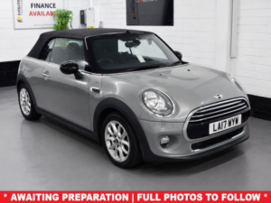 2017 MINI Convertible 1.5 (136) Cooper Convertible Auto 2dr Petrol Euro 6 in Grey — image 6