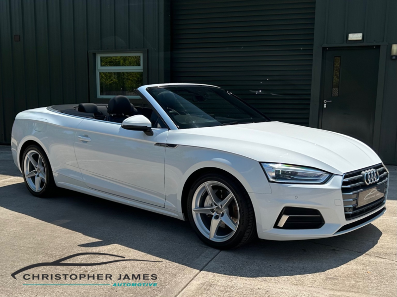 2020 Audi A5 Cabriolet 2.0 Tdi 40 Sport S-Tronic in White — image 1