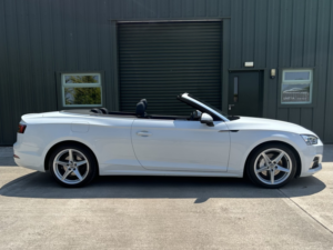 2020 Audi A5 Cabriolet 2.0 Tdi 40 Sport S-Tronic in White — image 3