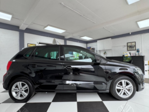 2017 Volkswagen Polo 1.2 Tsi Match Edition DSG Euro 6 (s/s) 5dr in Black — image 6