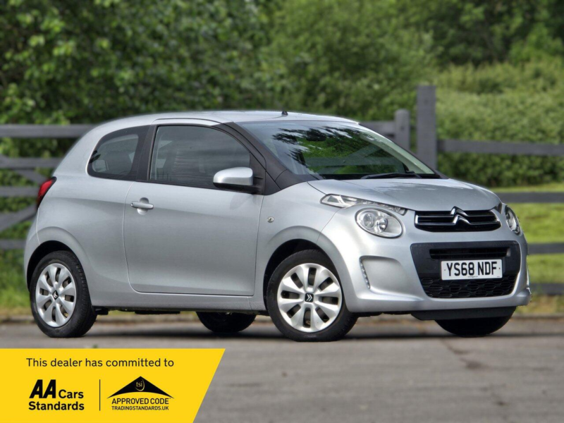 2018 Citroen C1 1.0 Vti Feel Hatchback 3dr Petrol Manual Euro 6 (72 Ps) in Grey — image 1