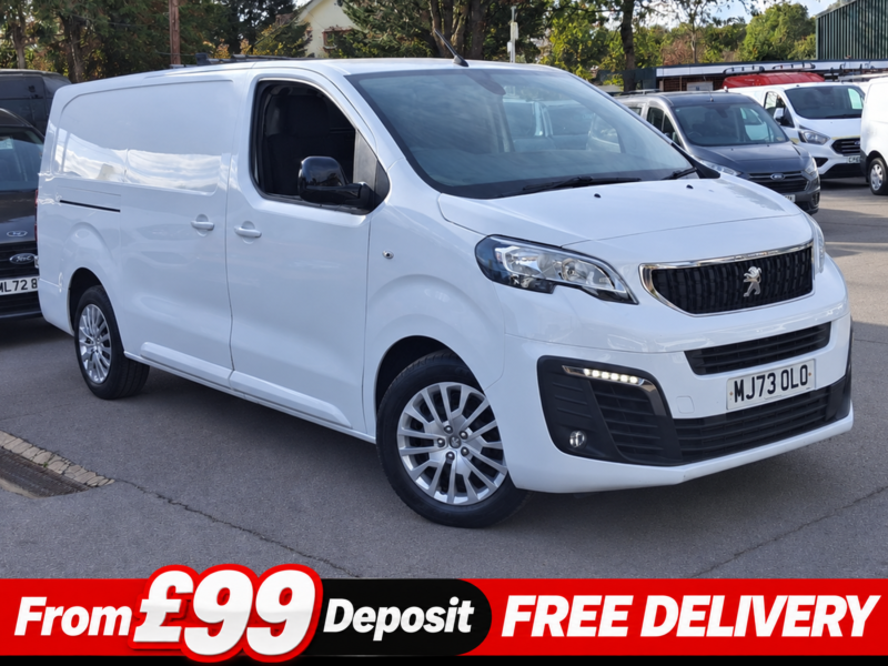 2023 Peugeot Expert 1.5 Bluehdi 1000 Asphalt Premium + Long Panel Van 6dr Diesel Manual Lwb Euro 6 (s/s) (100 Bhp) in White — image 1