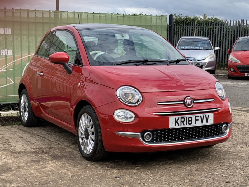 2018 Fiat 500 1.2 500 E6b 1.2 69hp Lounge in Red — image 1