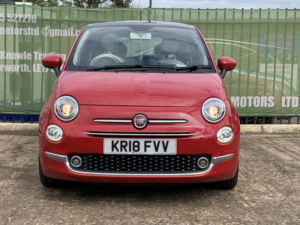 2018 Fiat 500 1.2 500 E6b 1.2 69hp Lounge in Red — image 2