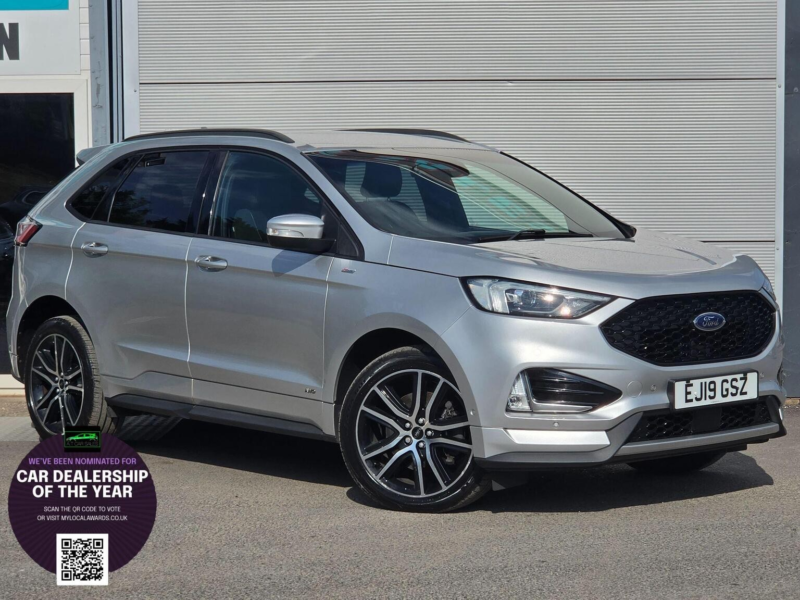 2019 Ford Edge 2.0 Ecoblue St-Line Auto AWD Euro 6 (s/s) 5dr in Silver — image 1