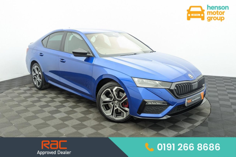2021 Skoda Octavia 1.4 Tsi Iv 13kwh Vrs Hatchback 5dr Petrol Plug-In Hybrid DSG Euro 6 (s/s) (245 Ps) in Blue — image 1