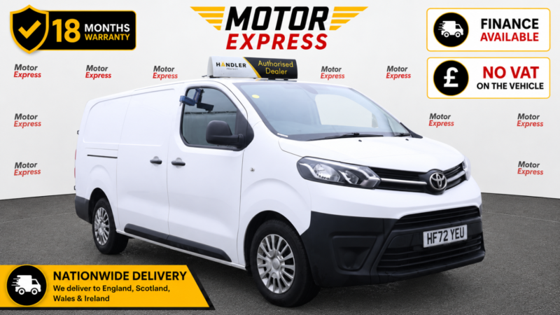 2022 Toyota Proace 2.0 D Icon in White — image 1