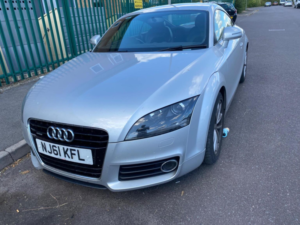 2011 Audi Tt 2.0 Tdi Sport Quattro Euro 5 3dr in Silver — image 3