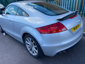 2011 Audi Tt 2.0 Tdi Sport Quattro Euro 5 3dr in Silver — image 4