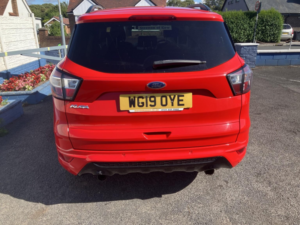 2019 Ford Kuga 1.5 T Ecoboost St-Line in Red — image 3