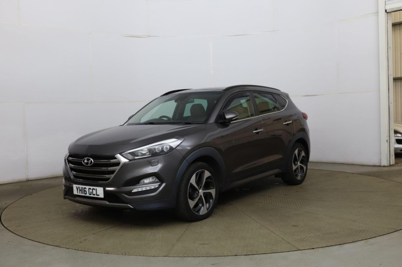 2016 Hyundai Tucson 2.0 Crdi Premium Se Auto 4WD Euro 6 5dr in Grey — image 1