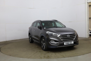 2016 Hyundai Tucson 2.0 Crdi Premium Se Auto 4WD Euro 6 5dr in Grey — image 3