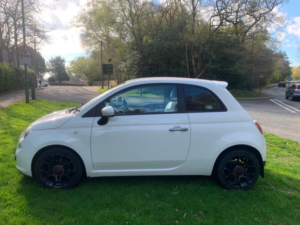 2012 Fiat 500 Twinair Plus in White — image 4