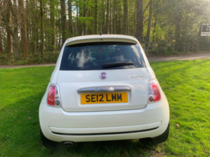 2012 Fiat 500 Twinair Plus in White — image 6