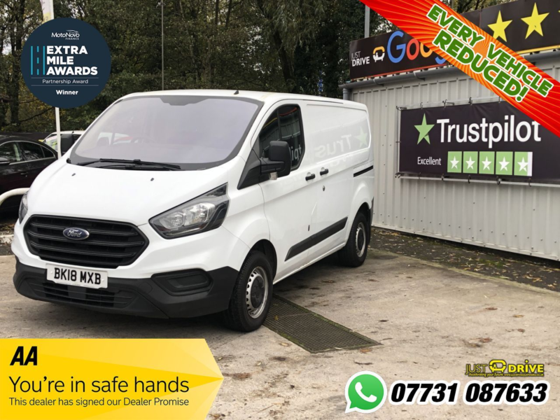 2018 Ford Transit Custom 2.0 300 Base P/v L1 H1 104 Bhp in White — image 1
