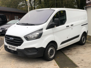 2018 Ford Transit Custom 2.0 300 Base P/v L1 H1 104 Bhp in White — image 3