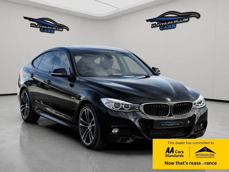 2014 BMW 3 Series Gran Turismo 3.0 330d M Sport Gt Auto Euro 6 (s/s) 5dr in Black — image 1