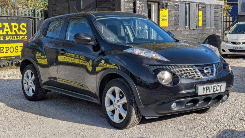2011 Nissan Juke 1.6 Acenta SUV 5dr Petrol Manual Euro 5 (117 Ps) in Black — image 1