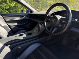 2021 Porsche Taycan Performance Plus 93.4kwh 4s Saloon 4dr Electric Auto 4WD (571 Ps) in Blue — image 3