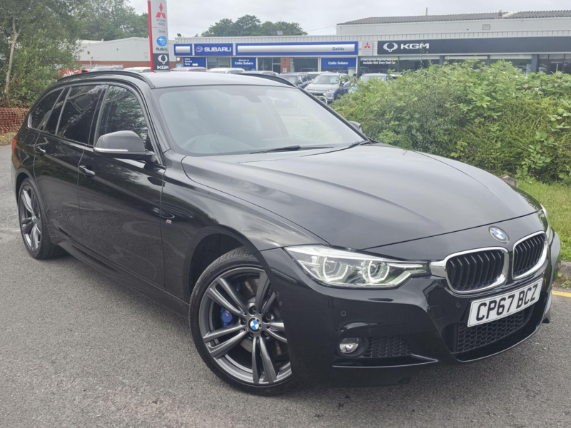 2017 BMW 3 Series 3.0 330d M Sport Touring Auto Xdrive Euro 6 (s/s) 5dr in Black — image 1