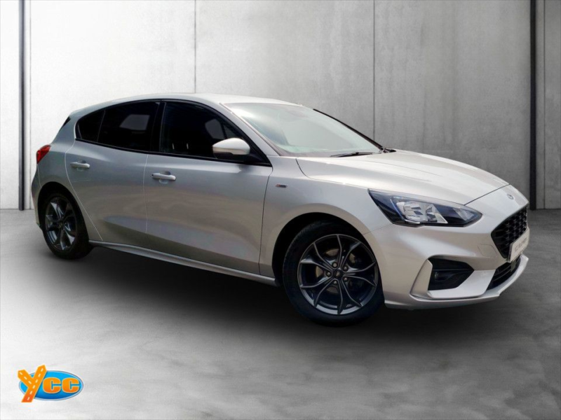 2021 Ford Focus 1.0t Ecoboost Mhev St-Line Edition Hatchback 5dr Petrol Manual Euro 6 (s/s) (125 Ps) in Silver — image 1
