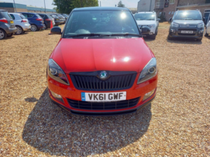 2011 Skoda Fabia 1.6 Tdi Monte Carlo Euro 5 5dr in Red — image 2