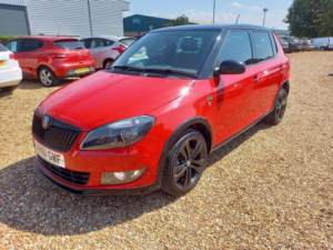 2011 Skoda Fabia 1.6 Tdi Monte Carlo Euro 5 5dr in Red — image 3