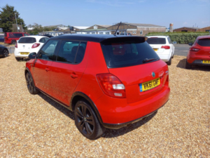 2011 Skoda Fabia 1.6 Tdi Monte Carlo Euro 5 5dr in Red — image 5