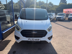2023 Ford Transit Custom 2.0 320 Ecoblue Trend Panel Van 5dr Diesel Manual L1 H1 Euro 6 105 Ps in White — image 3