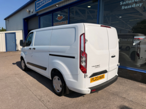 2023 Ford Transit Custom 2.0 320 Ecoblue Trend Panel Van 5dr Diesel Manual L1 H1 Euro 6 105 Ps in White — image 5
