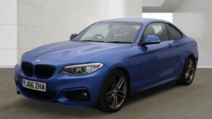 2016 BMW 2 Series 2.0 220d M Sport Auto Euro 6 (s/s) 2dr in Blue — image 2