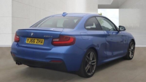 2016 BMW 2 Series 2.0 220d M Sport Auto Euro 6 (s/s) 2dr in Blue — image 4