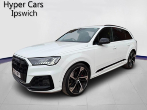 2024 Audi Sq7 4.0 Tfsi V8 Black Edition Tiptronic Quattro Euro 6 (s/s) 5dr in White — image 3